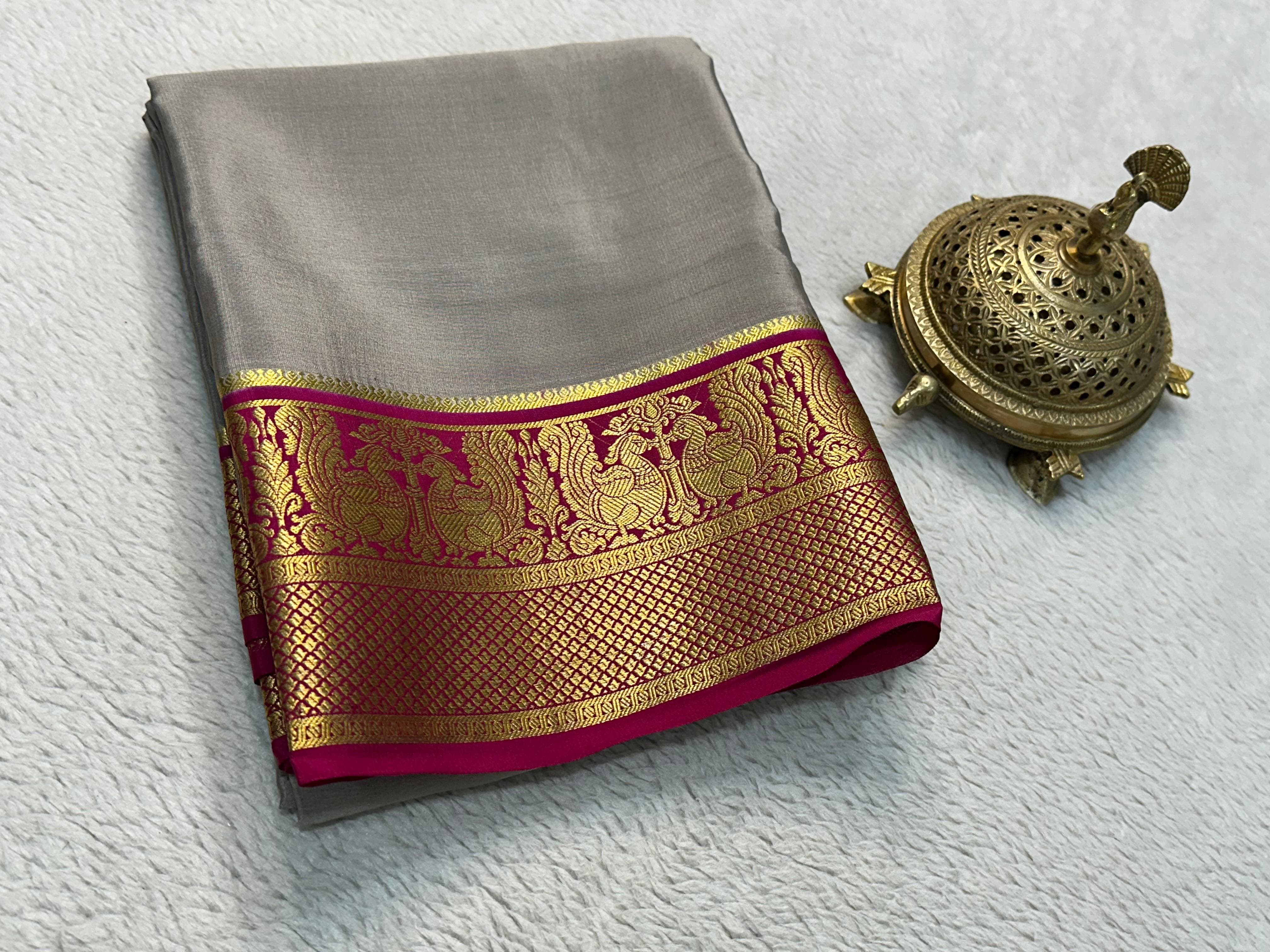Grace the Occasion with Our Enchanting Rich Peacock Border by Icultuers