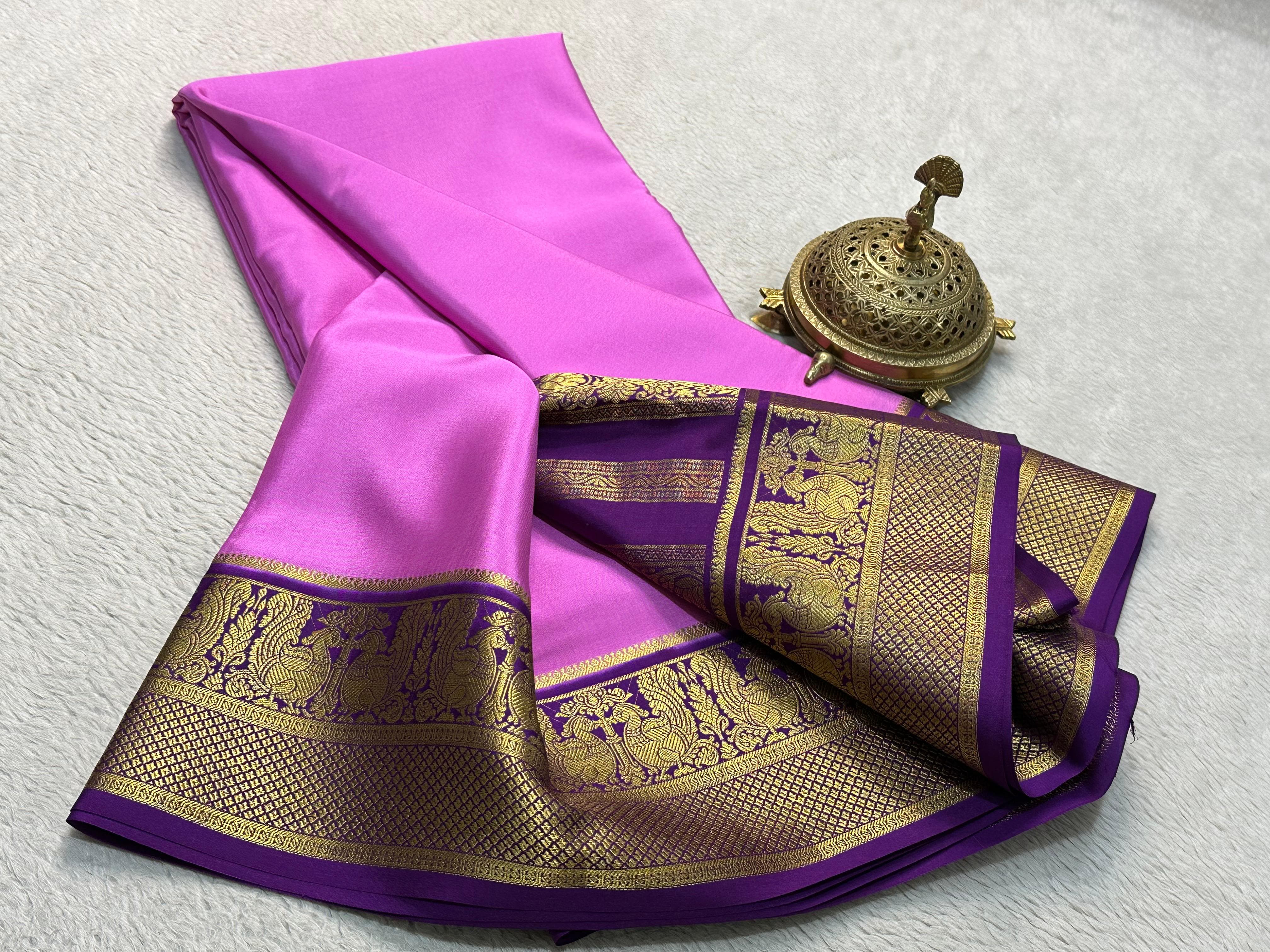 Grace the Occasion with Our Enchanting Rich Peacock Border by Icultuers