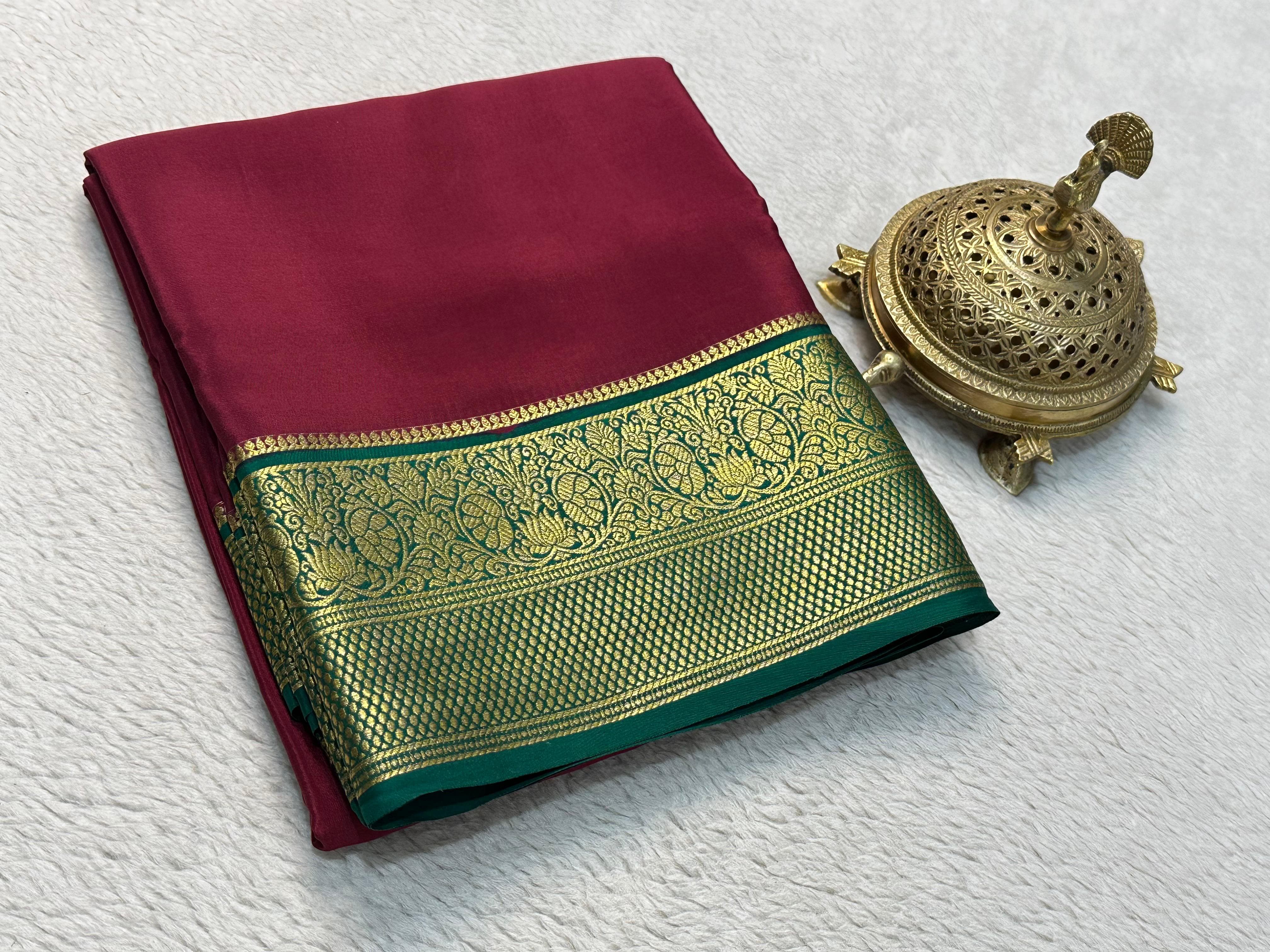 The Timeless Beauty of Mysore Silk by Icultuers