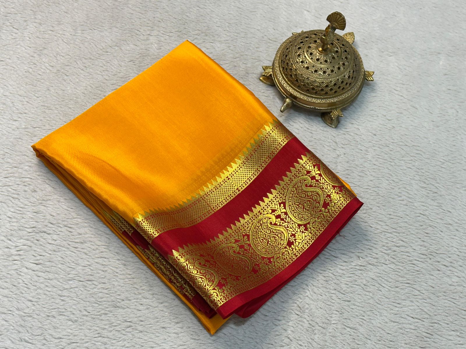 Silken Splendor: Majestic Mysore Silk by Icultuer