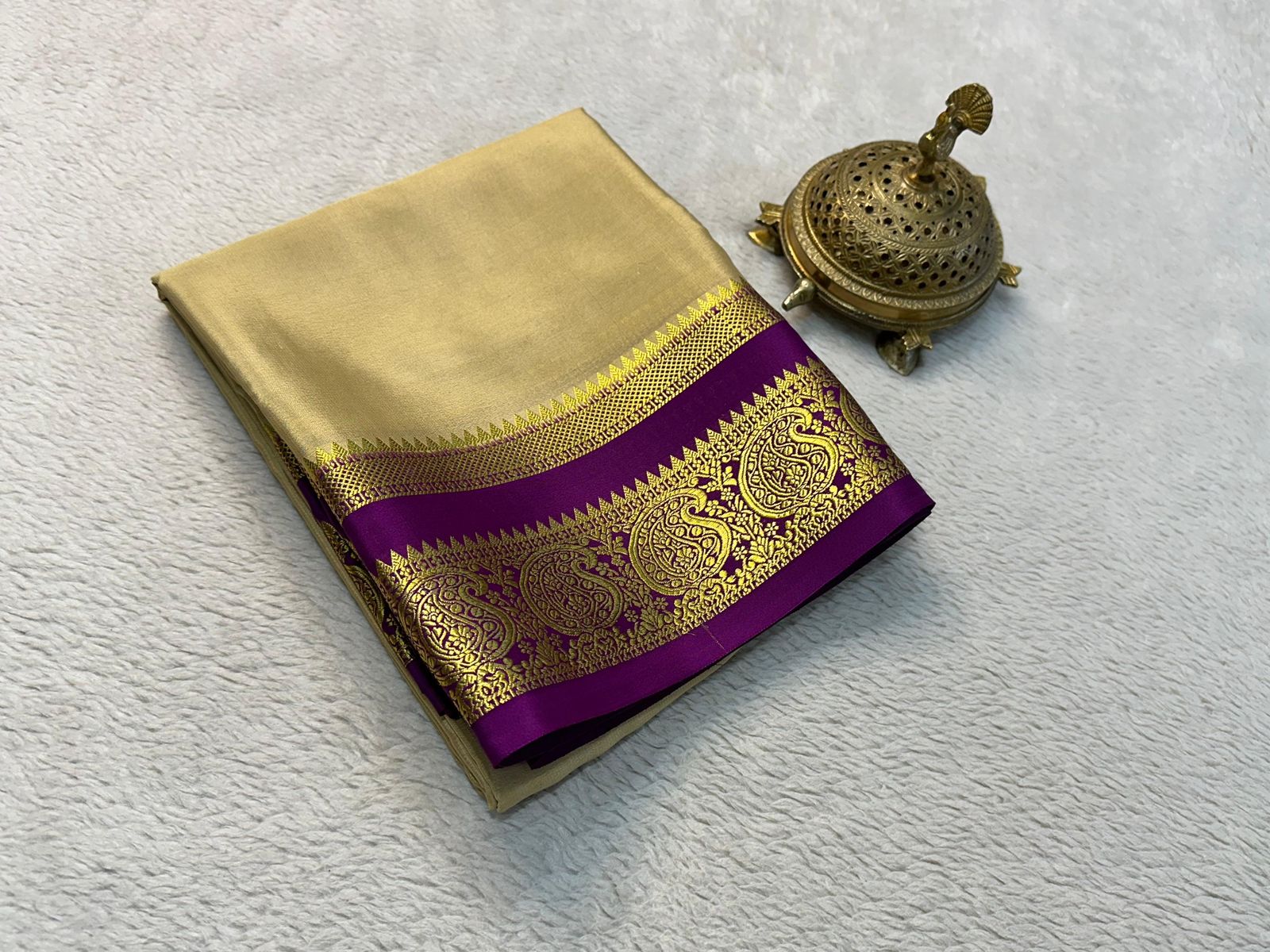 Silken Splendor: Majestic Mysore Silk by Icultuer