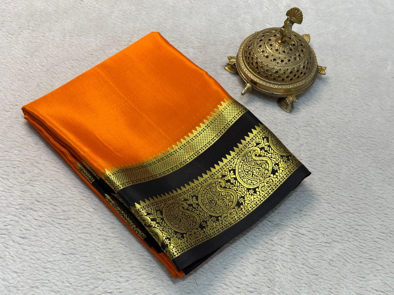 Silken Splendor: Majestic Mysore Silk by Icultuer