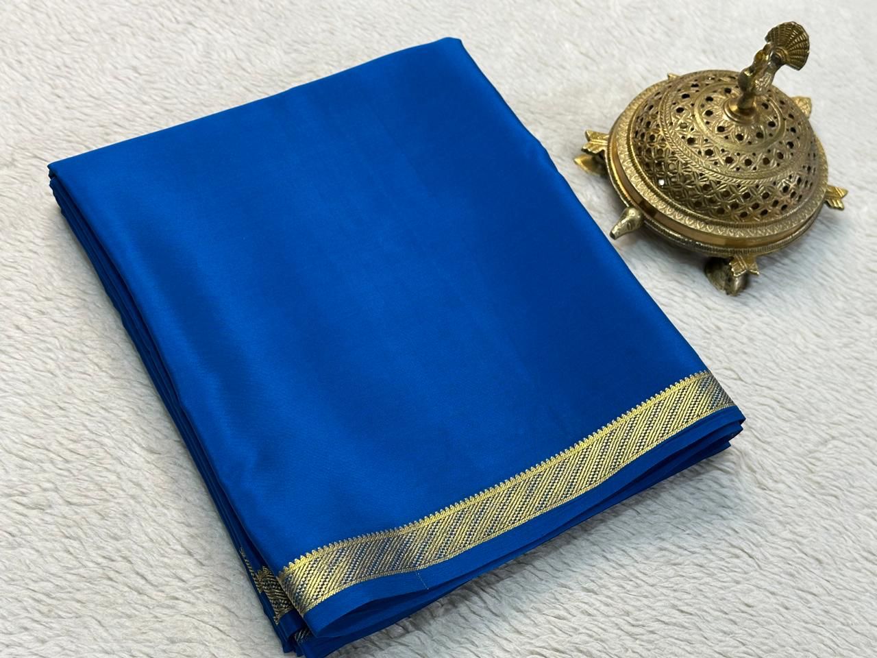 Radiate Elegance with Mysore Silk Crepe Sarees