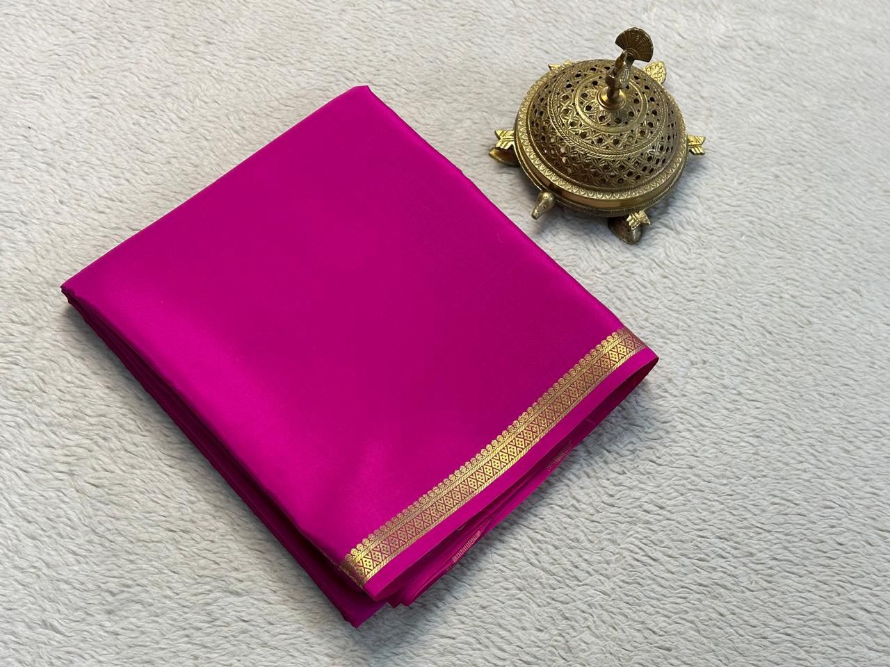 Mysore Silk Crepe by Icultuers: Perfect Blend of Style & Comfort