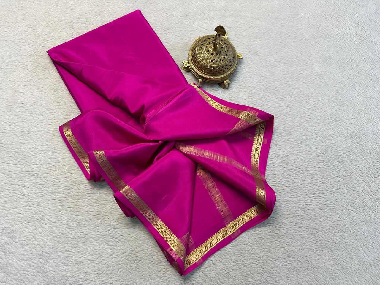 Mysore Silk Crepe by Icultuers: Perfect Blend of Style & Comfort