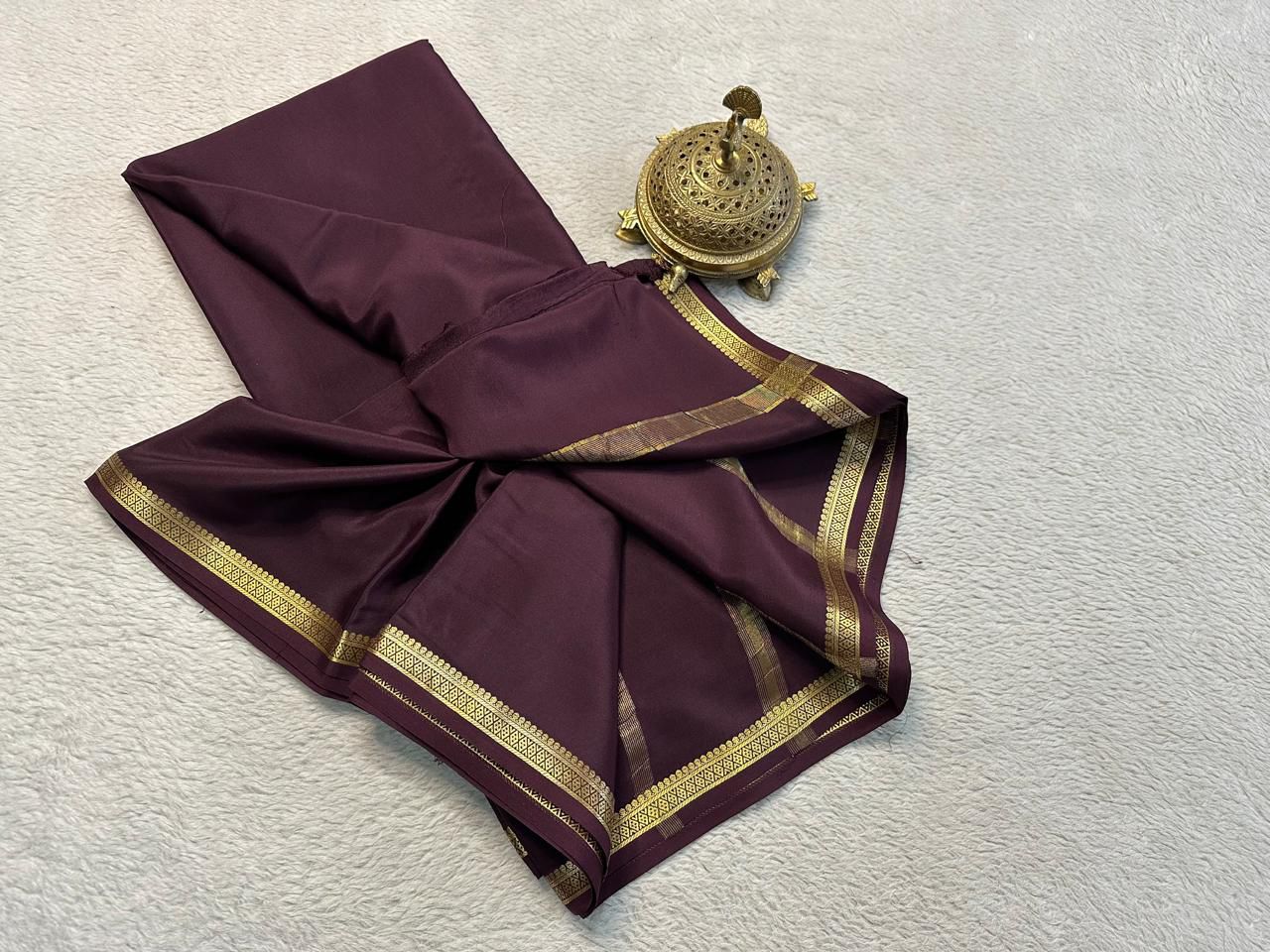 Luxurious Mysore Silk Crepe by Icultuers for Every Occasion