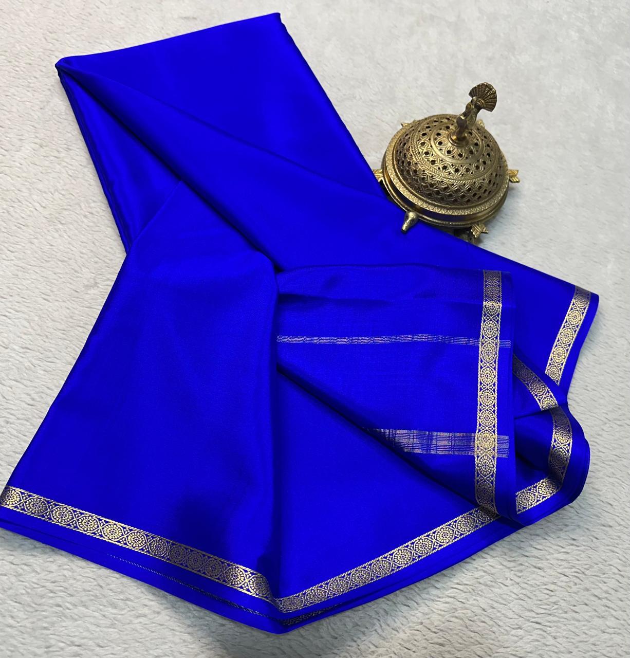 Sartorial Sophistication: Line Pallu Sarees with Petite Borders in Vibrant Solids