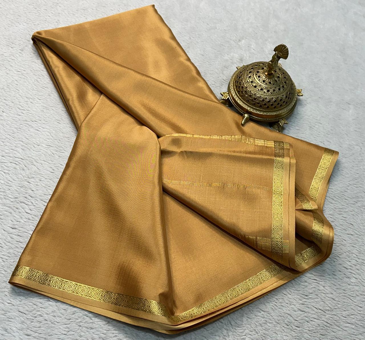 Mysore Silk Crepe by Icultuers: Perfect for Every Occasion