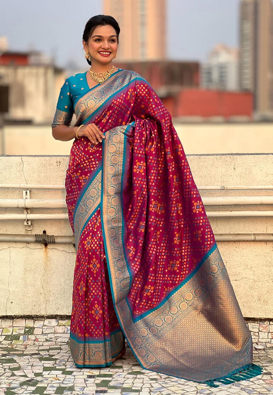 icultural icultural Banarasi Silk Saree – Festive Radiance in Every Drape