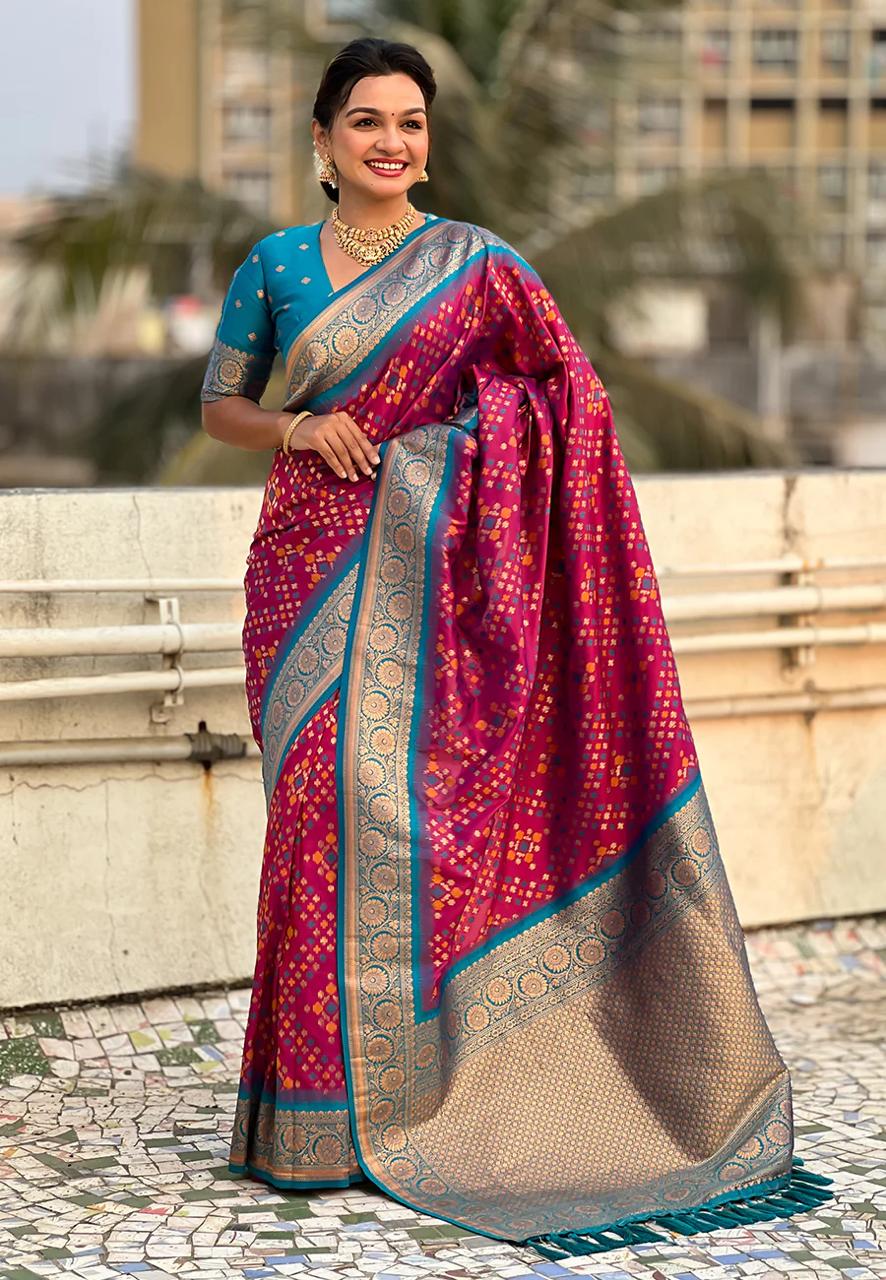 icultural icultural Banarasi Silk Saree – Festive Radiance in Every Drape