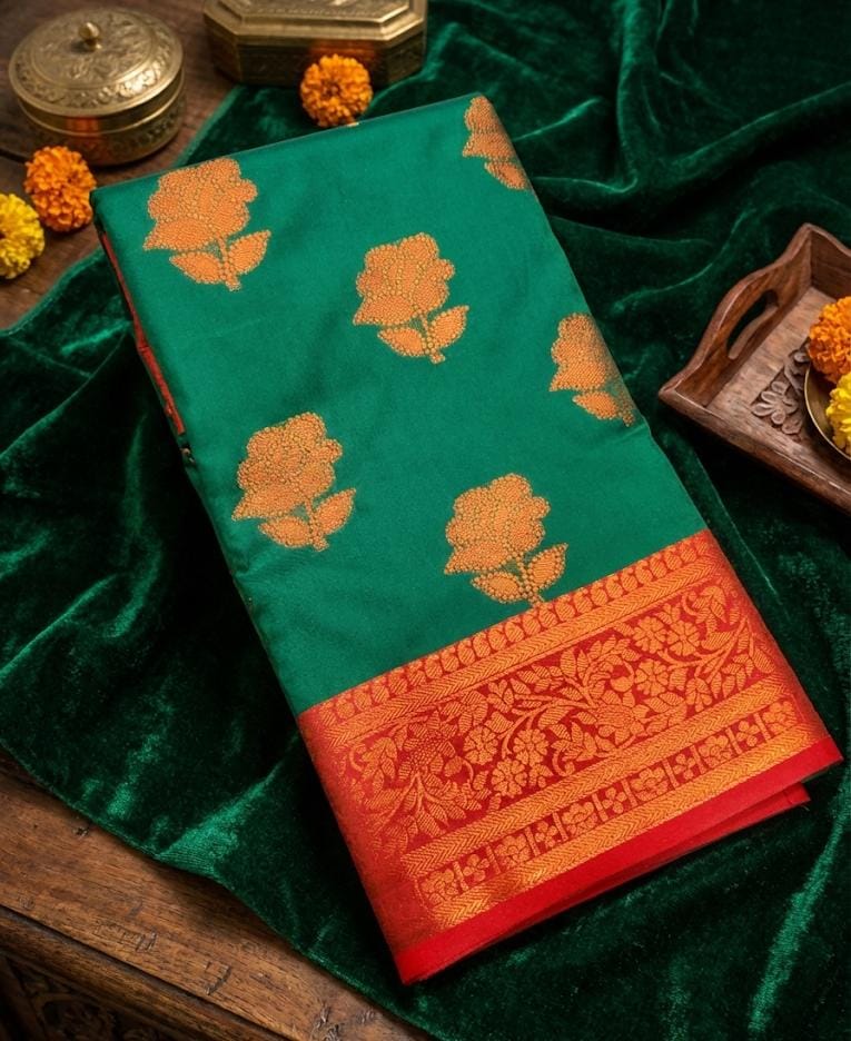 icultural South Cotton by Icultuer with Elegant Woven Border