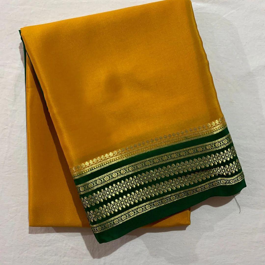 Temple Weaves: Mysore Silk with Heritage Borders