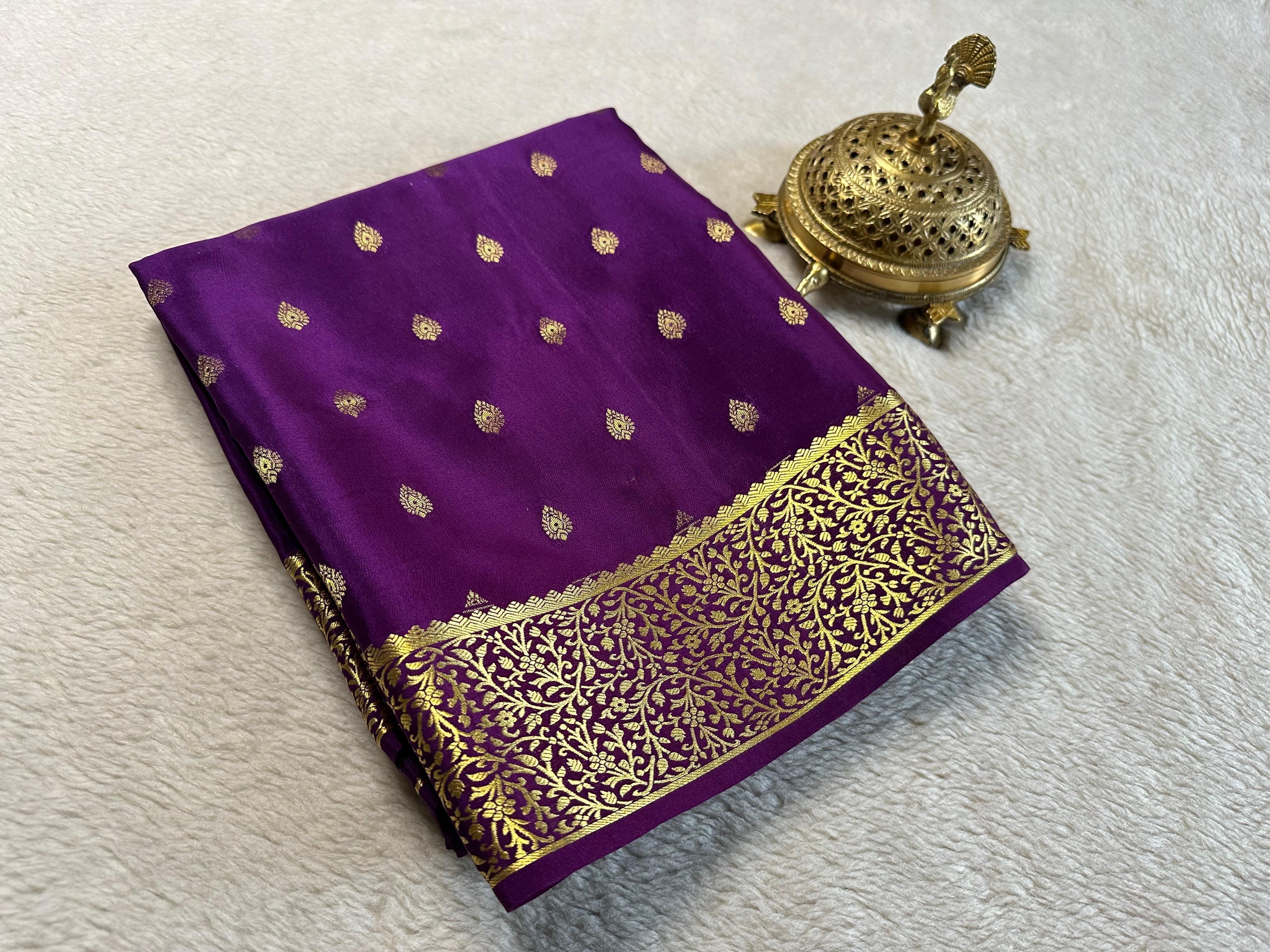 Tradition & Style Combined: Mysore Silk by Icultuers Online