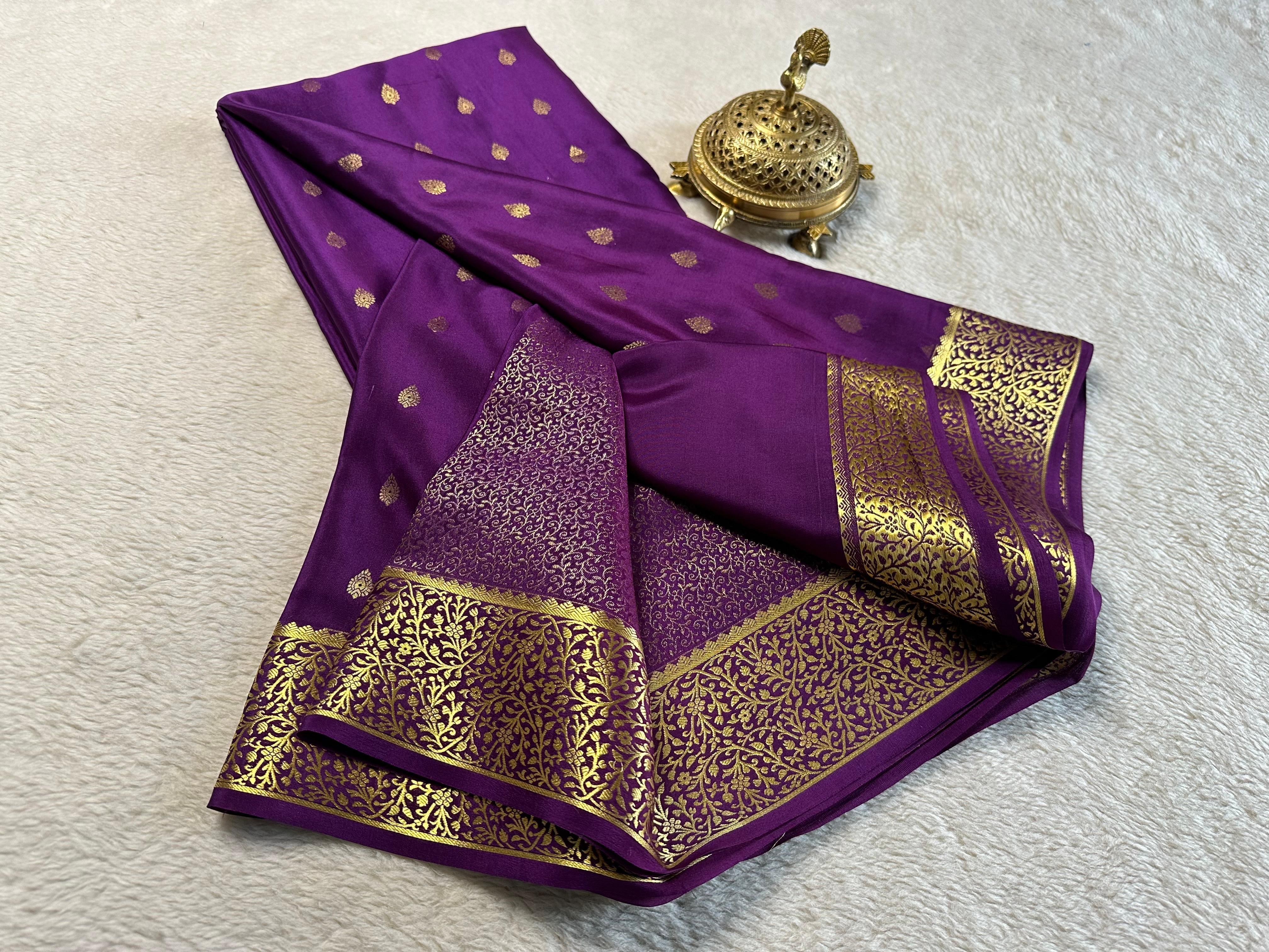 Tradition & Style Combined: Mysore Silk by Icultuers Online