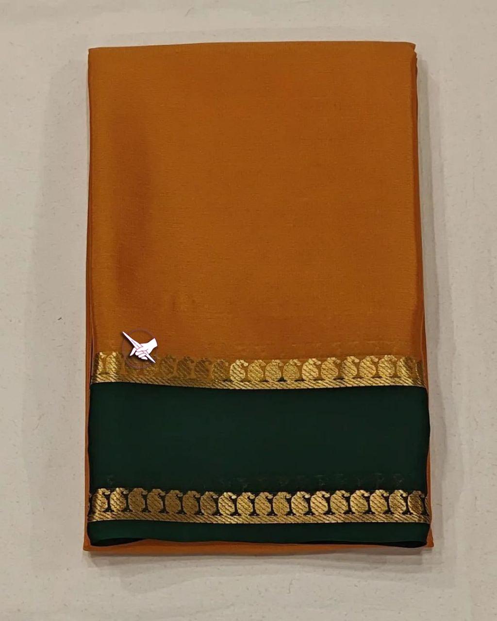 Radiance Unveiled: Signature Mysore Silk