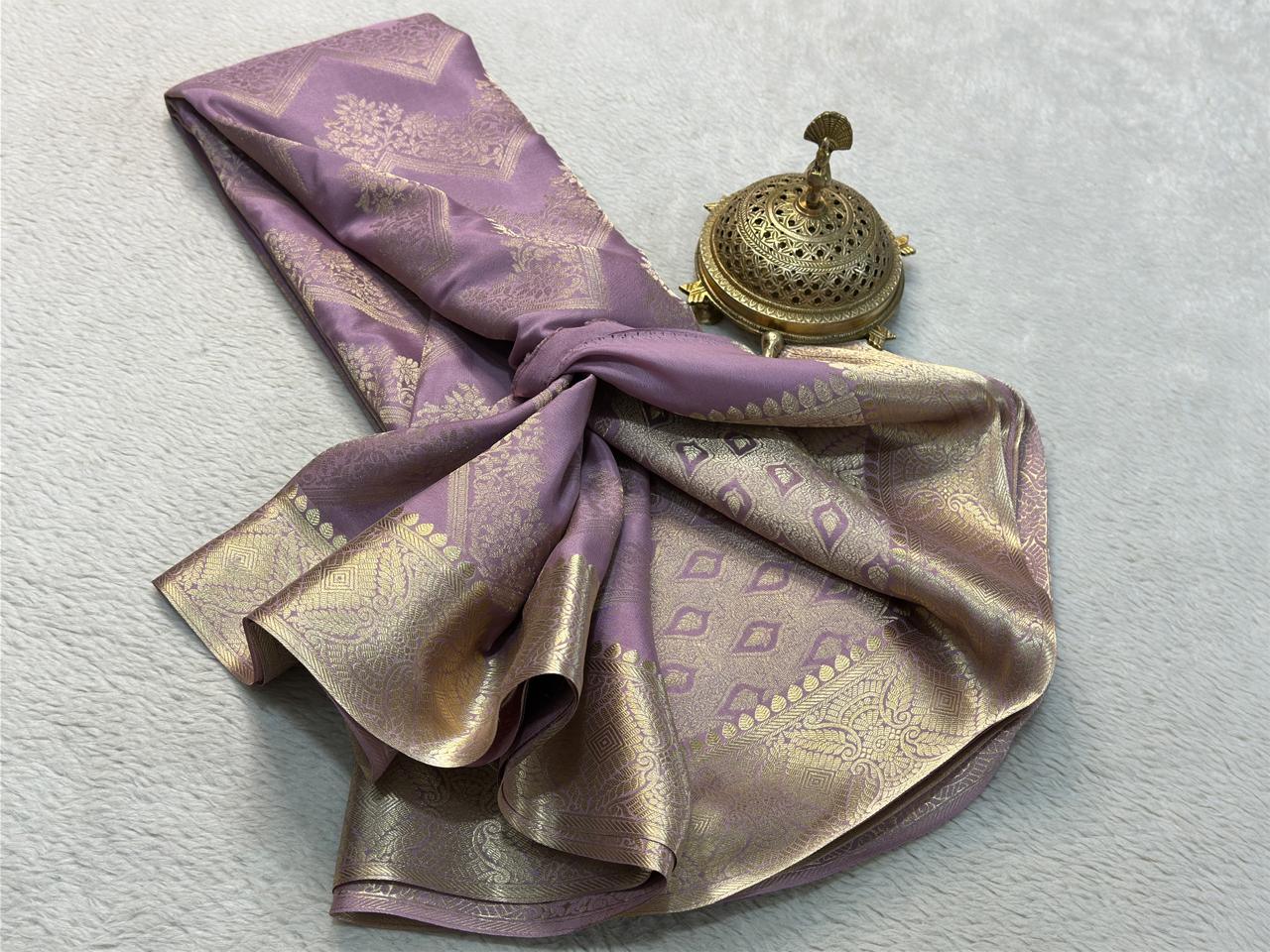 The Royal Brocade Silk by Icultuer Elegance