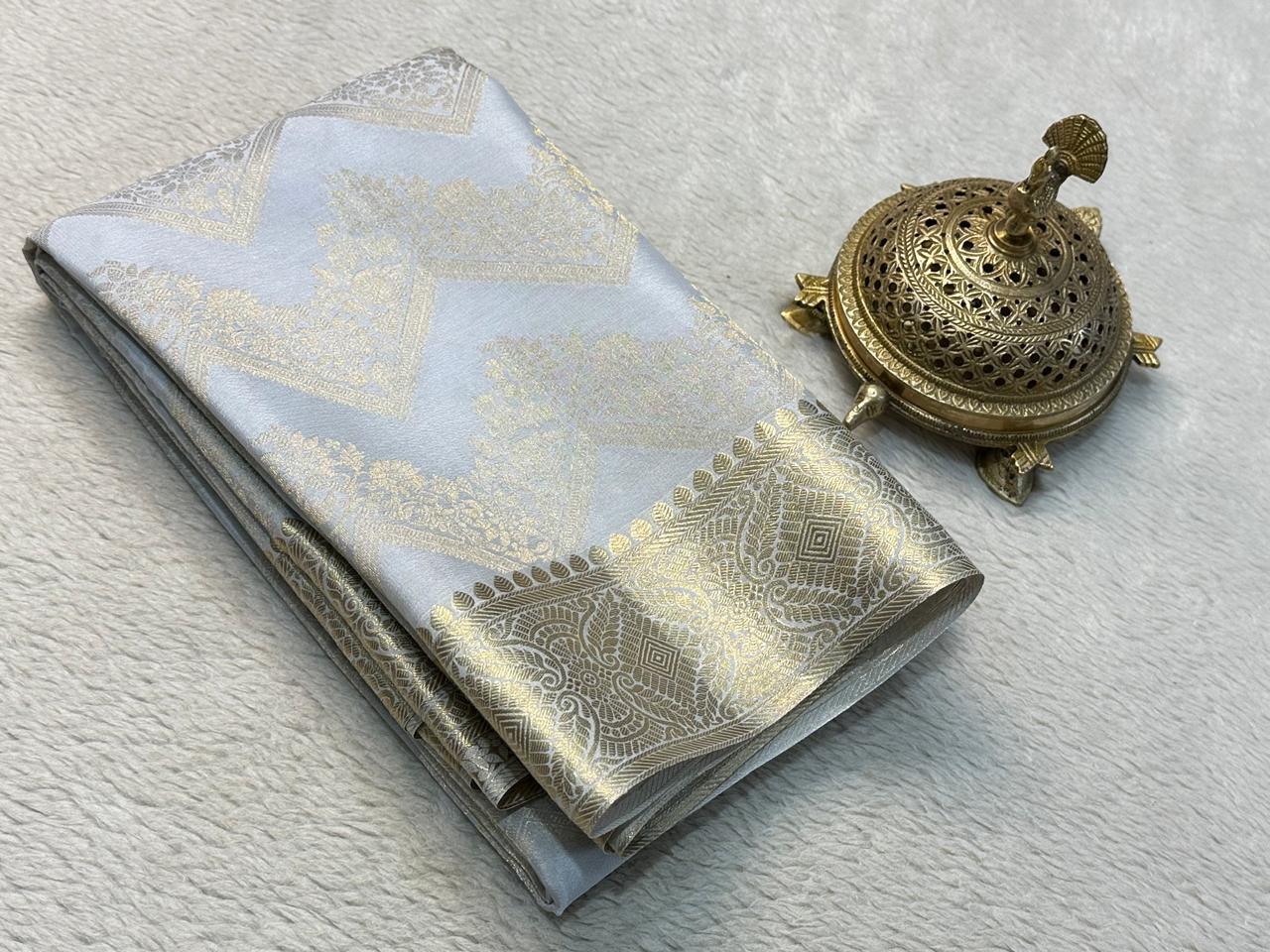 The Royal Brocade Silk by Icultuer Elegance