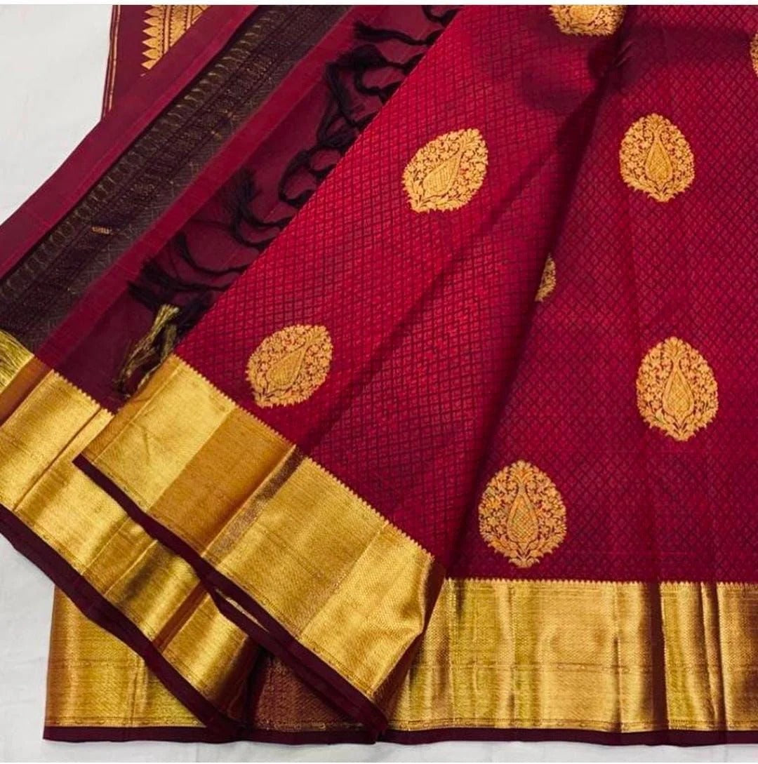 icultural Soft Banarasi Silk Saree with Jacquard Weaving