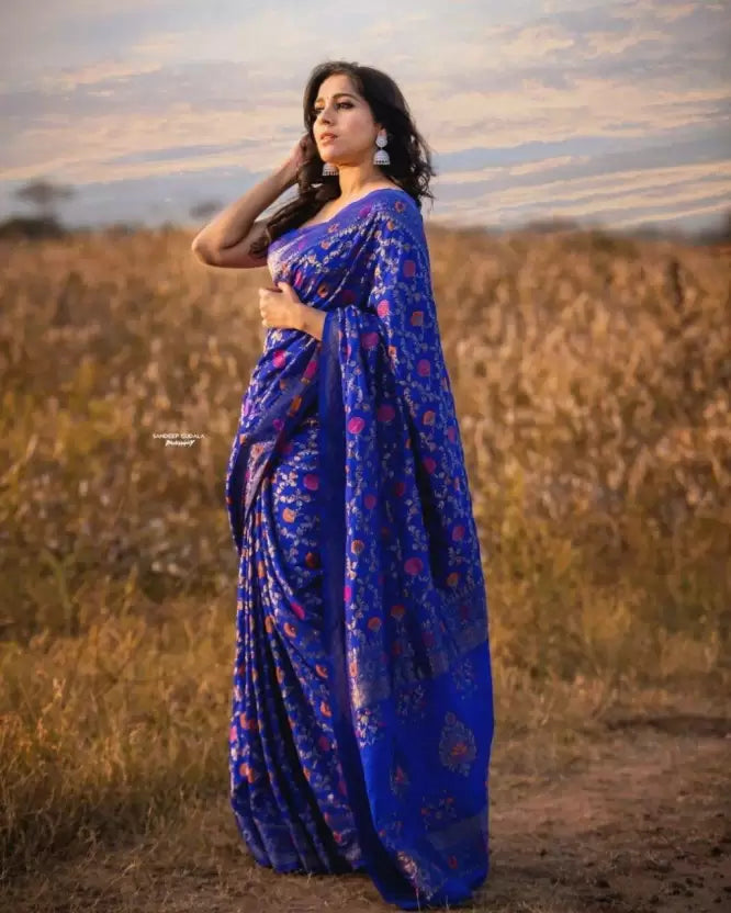 Special Edition Zari Woven Design Kanjivaram Art Silk by Icultuer
