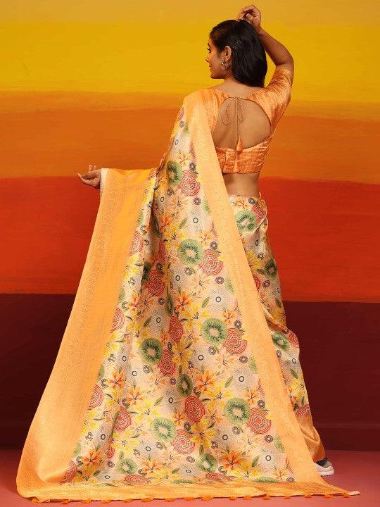 Pavitra Pure Kubera Pattu Digital Weave Saree