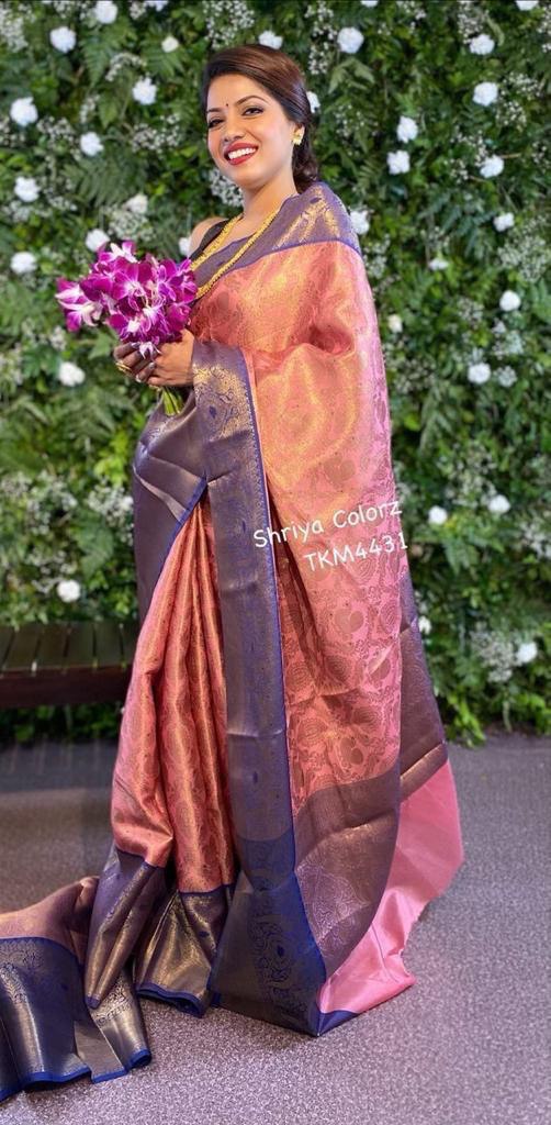 Kanchipuram Silk by Icultuer with Zari Weaving Work