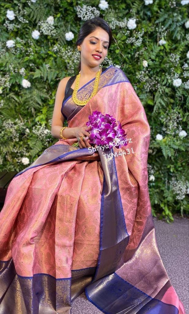 Kanchipuram Silk by Icultuer with Zari Weaving Work