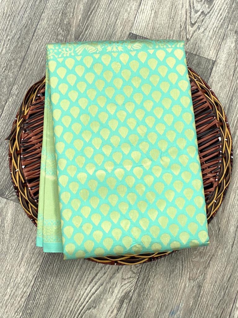 Wedding Special Beautiful Zari Weaving Soft Silk by Icultuer