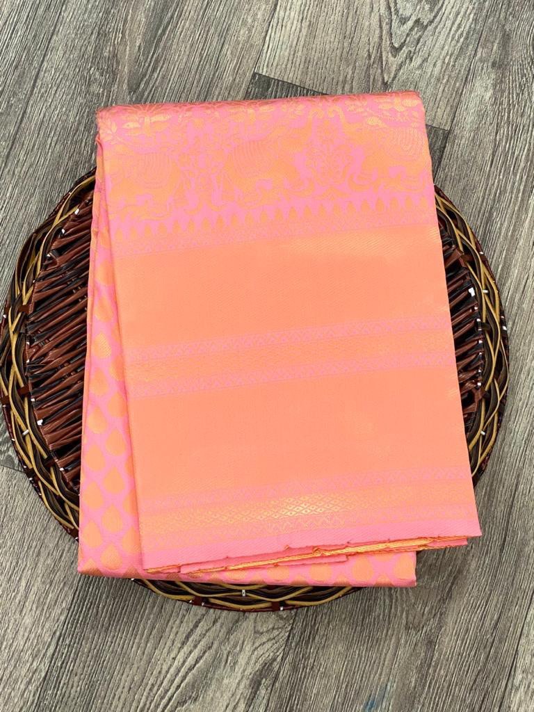 Wedding Special Beautiful Zari Weaving Soft Silk by Icultuer