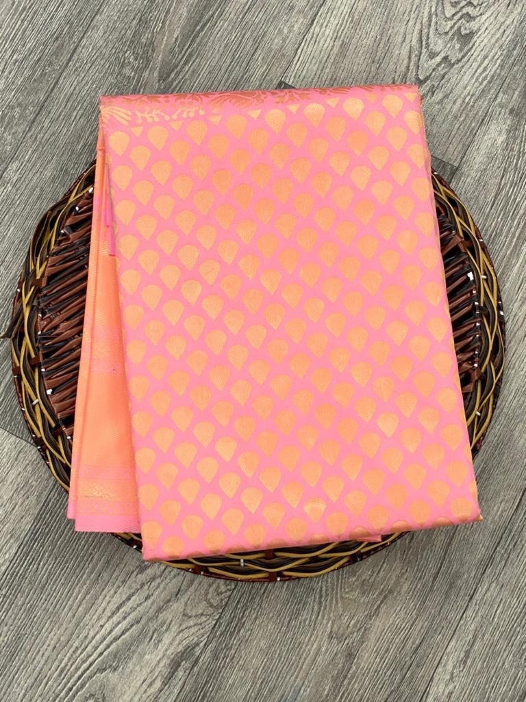 Wedding Special Beautiful Zari Weaving Soft Silk by Icultuer