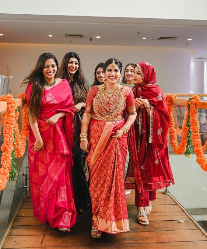 Assam Soft Silk Red by Icultuer for Wedding