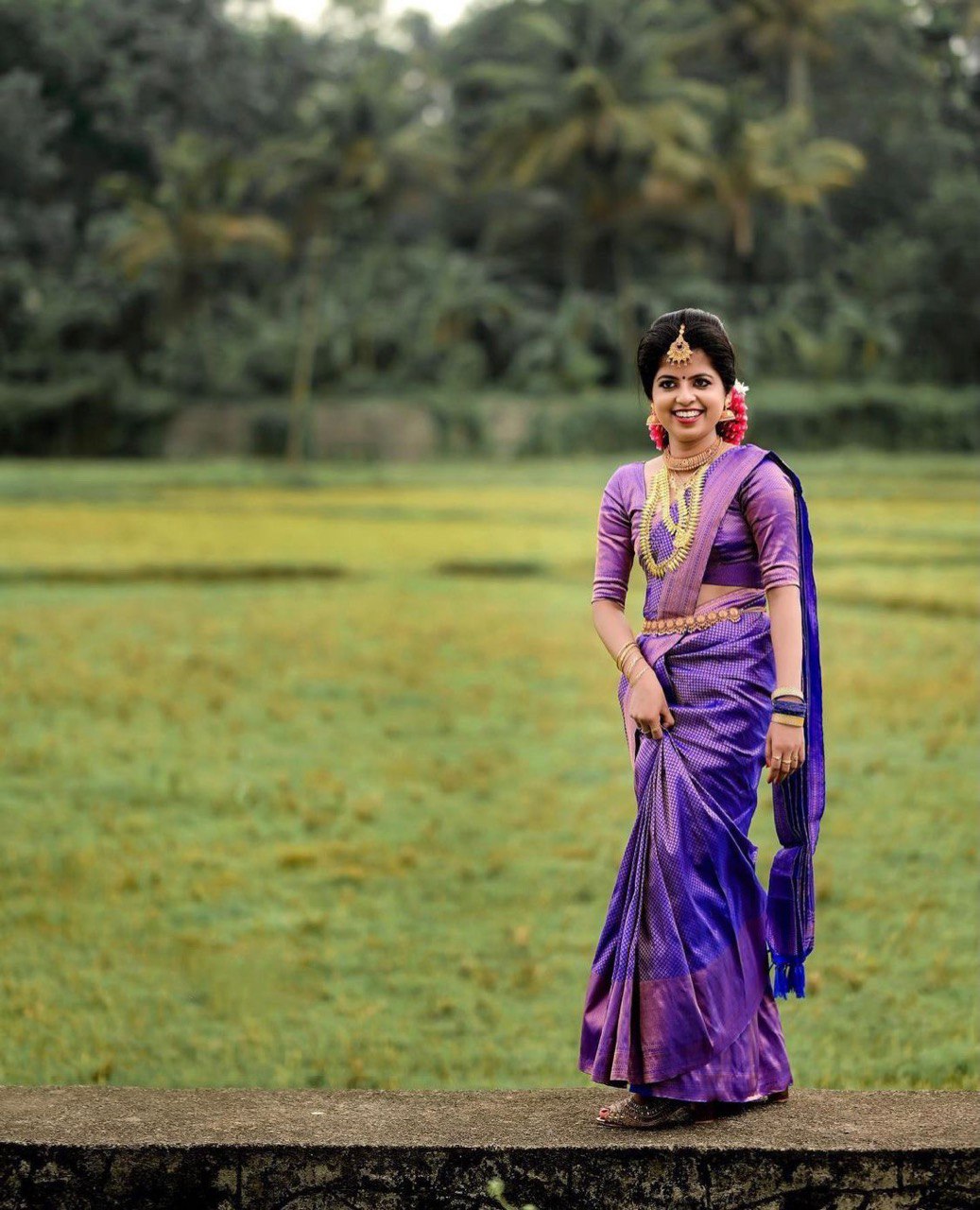 Wedding Wear Fully Zari Weaving Kanjivaram Soft Silk by Icultuer