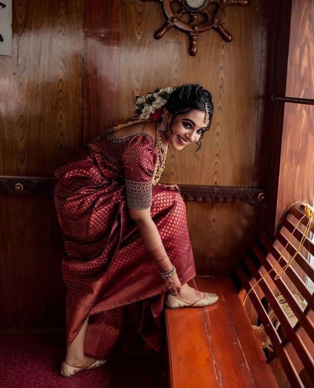Royal Kanchipuram Soft Silk Banarasi by Icultuer for Wedding
