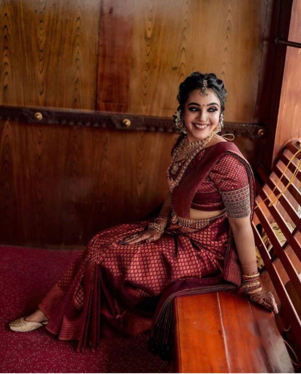 Royal Kanchipuram Soft Silk Banarasi by Icultuer for Wedding