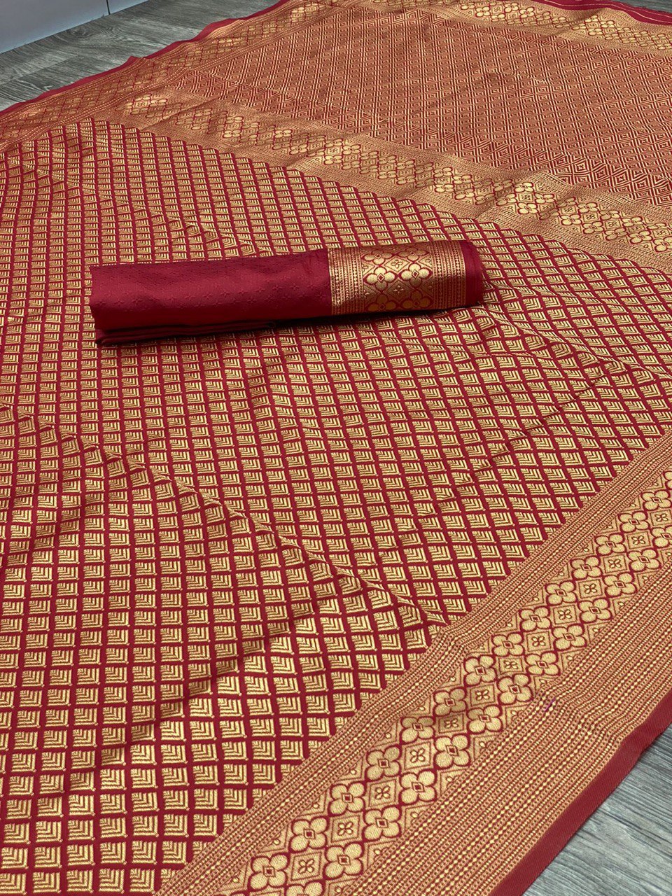 Royal Kanchipuram Soft Silk Banarasi by Icultuer for Wedding
