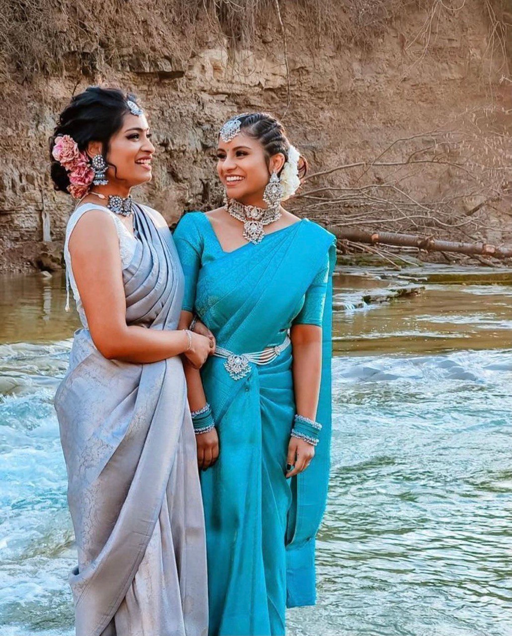 Blue Kanjivaram Pure Silk by Icultuer for Wedding