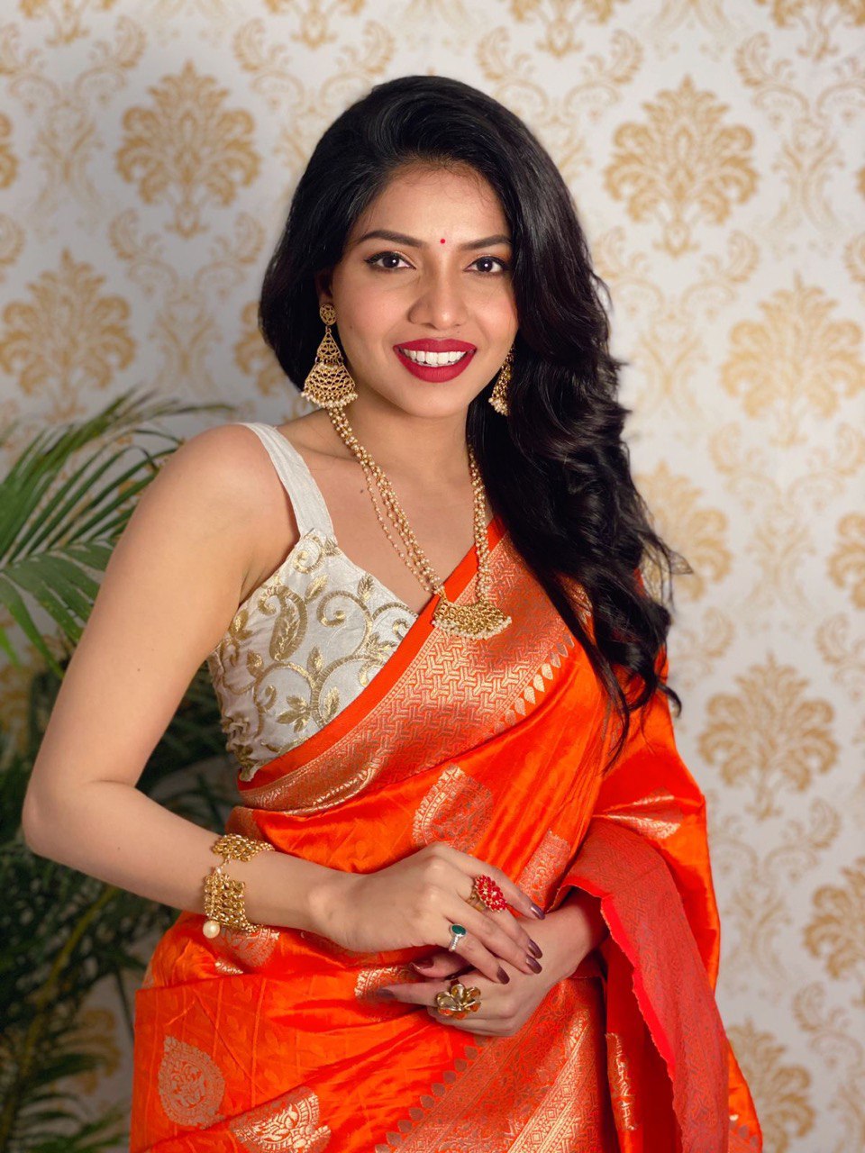 Soft silk paithani by Icultuer with Blouse