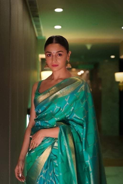 Unique Zari Woven Design Soft Silk Jacquard by Icultuer
