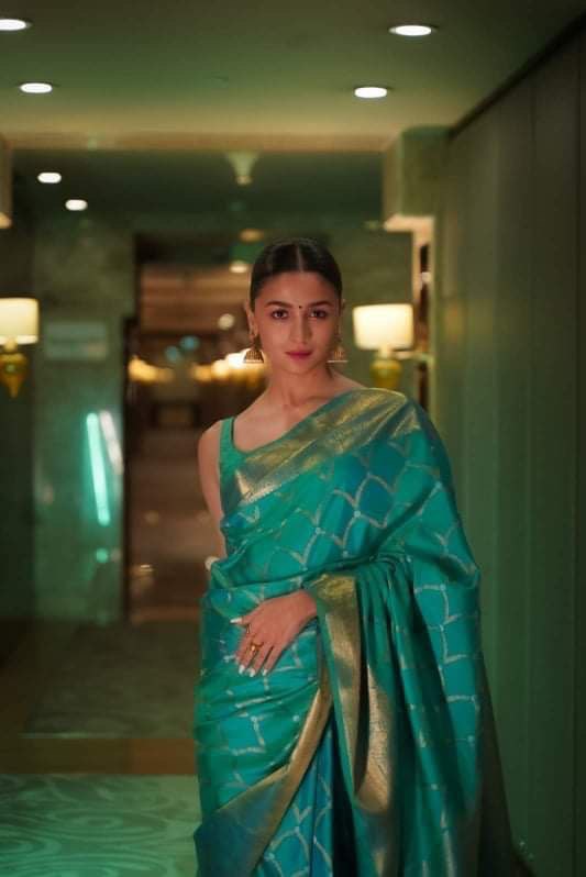 Unique Zari Woven Design Soft Silk Jacquard by Icultuer