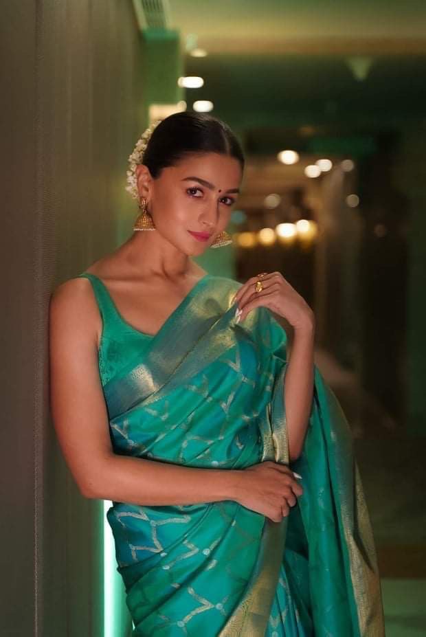 Unique Zari Woven Design Soft Silk Jacquard by Icultuer