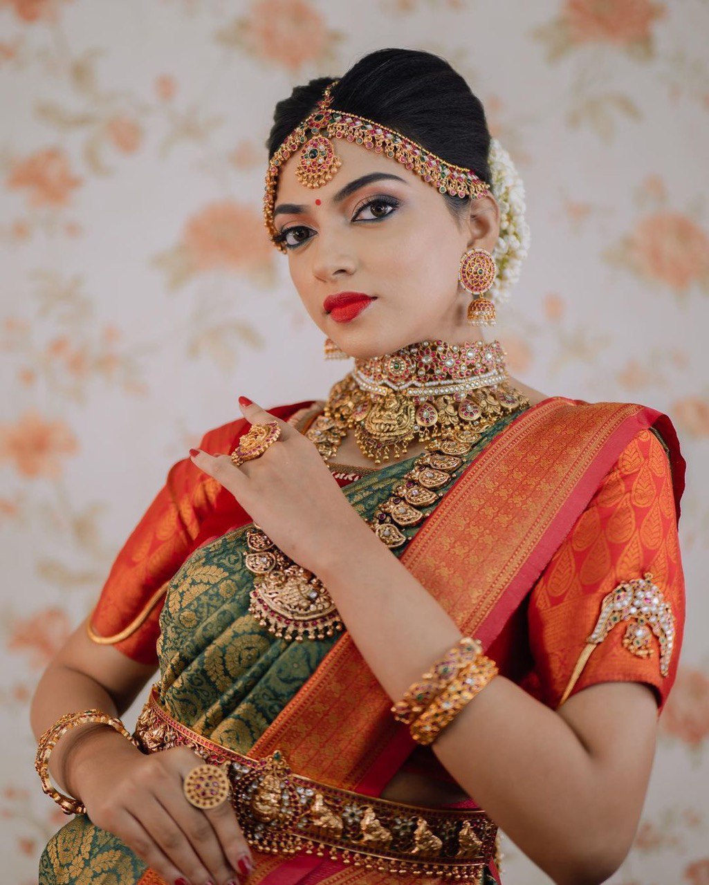 Green Embellished Kanjivaram Pure Silk by Icultuer