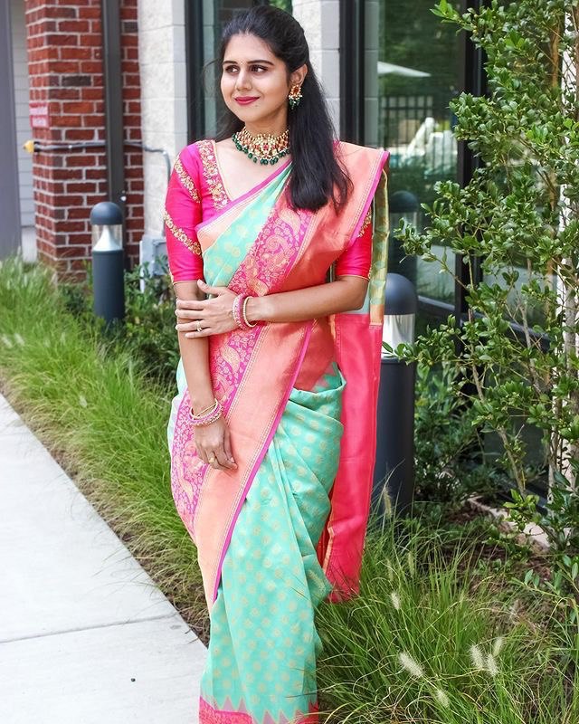 Occasion Special Banarasi Cotton Silk Jacquard by Icultuer