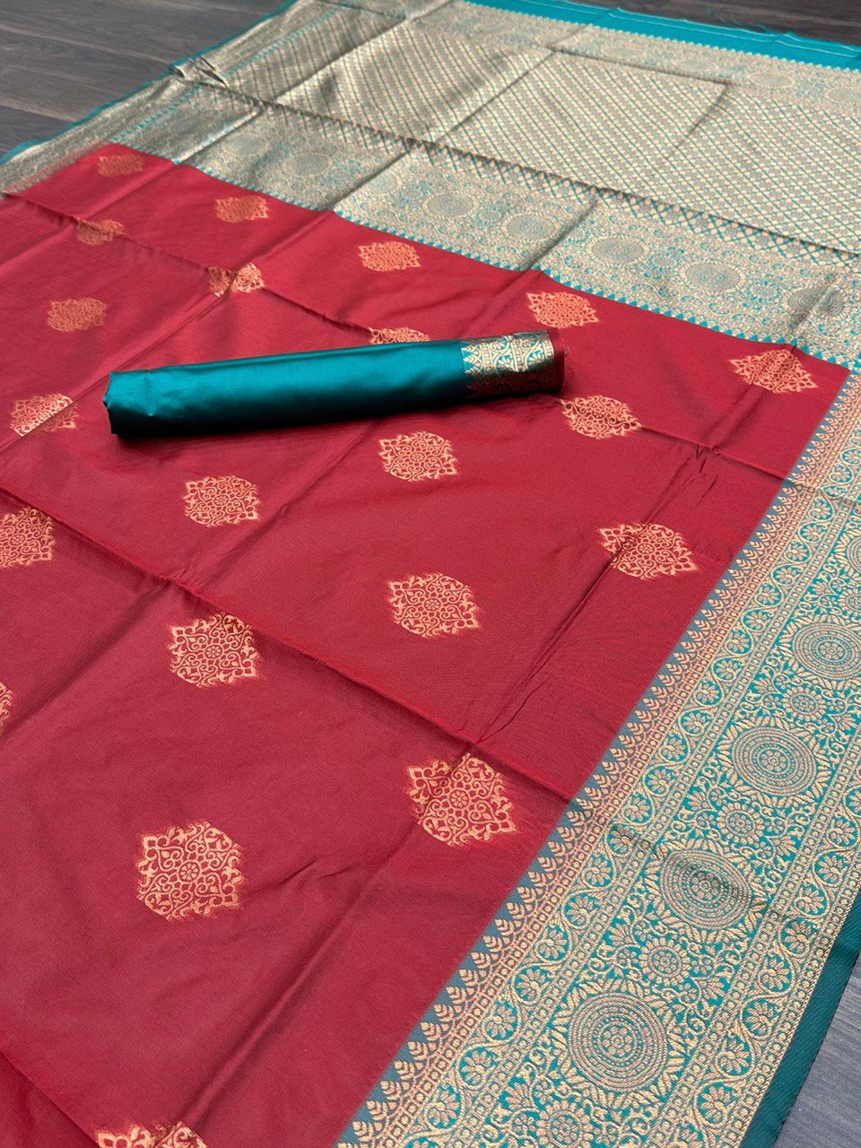 Pure Soft Silk Banarasi Kawda technique by Icultuer