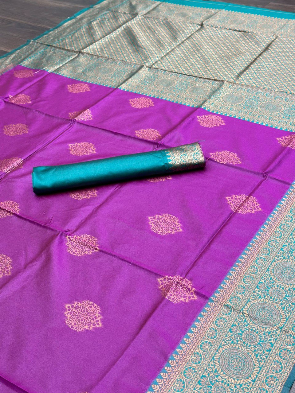 Pure Soft Silk Banarasi Kawda technique by Icultuer