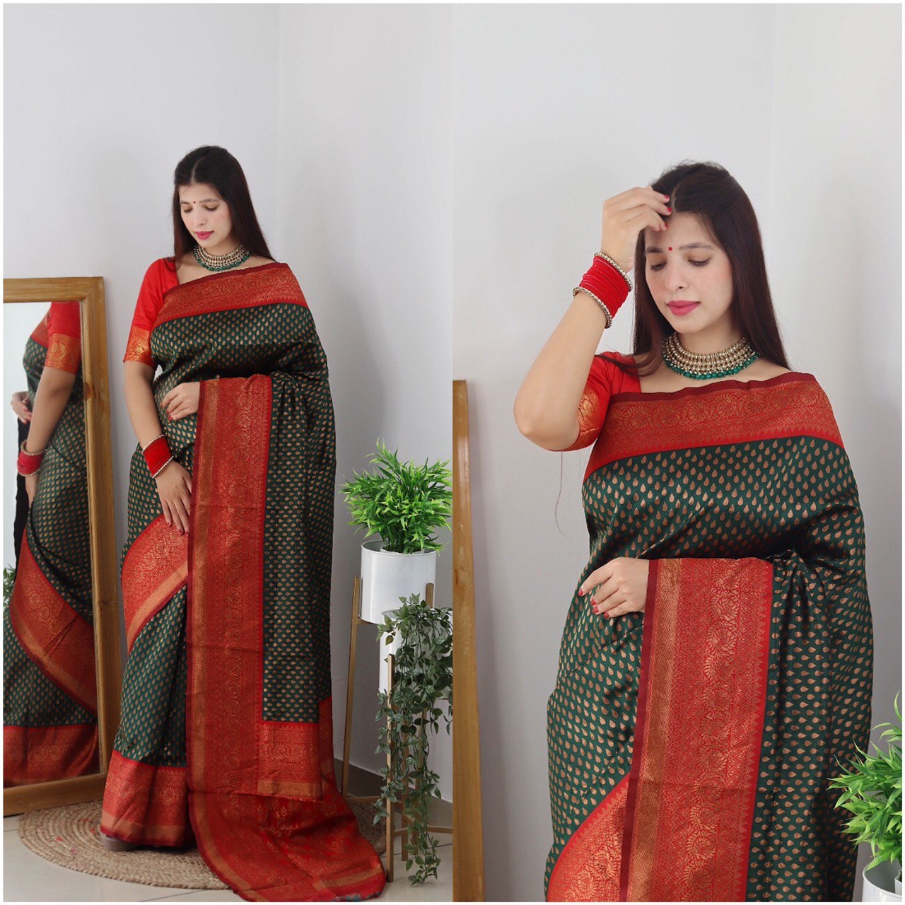 Lichi Pure Silk Copper Weaving by Icultuer