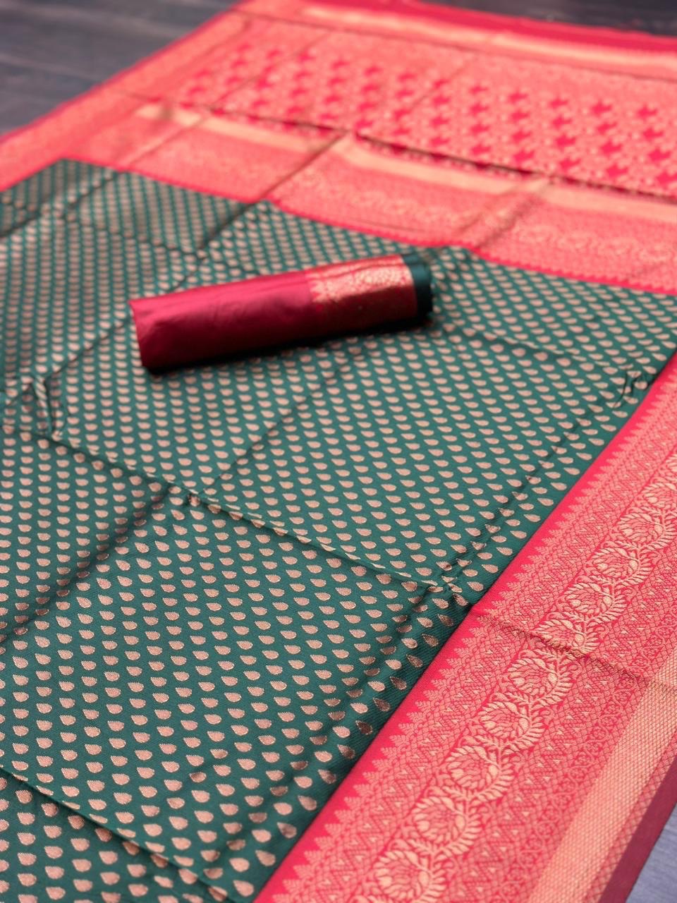 Lichi Pure Silk Copper Weaving by Icultuer