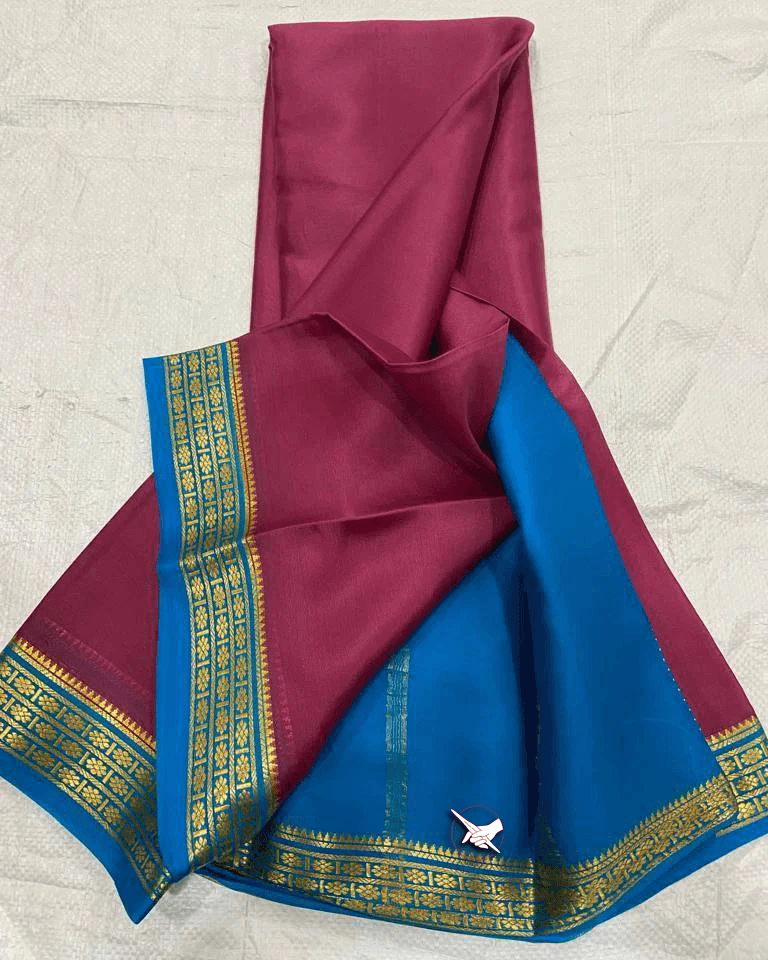 Buy Exclusive Mysore Crepe Silk by Icultuers – Pure Silk Collection