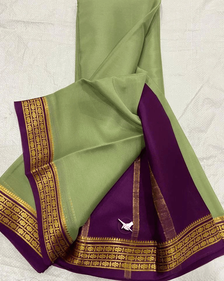 Buy Exclusive Mysore Crepe Silk by Icultuers – Pure Silk Collection