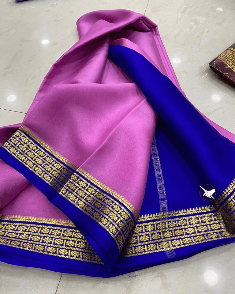 Buy Exclusive Mysore Crepe Silk by Icultuers – Pure Silk Collection