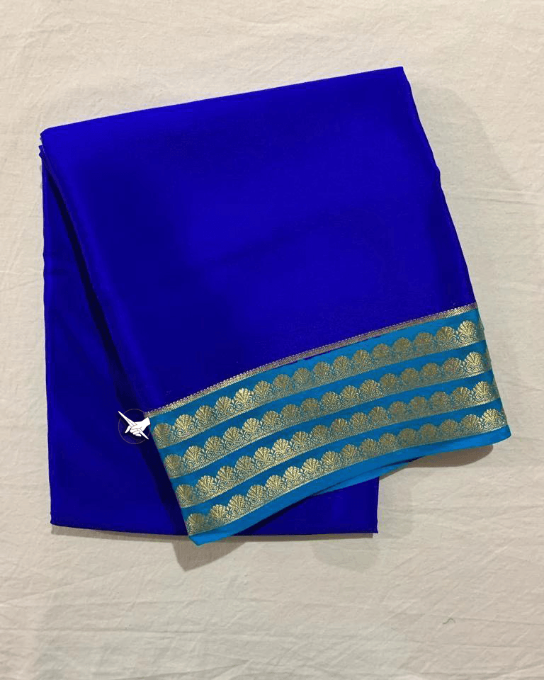 Soft Silk Mysore Crepe by Icultuers – Elegant Indian Ethnic Wear