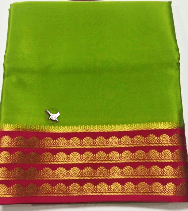 Soft Silk Mysore Crepe by Icultuers – Elegant Indian Ethnic Wear